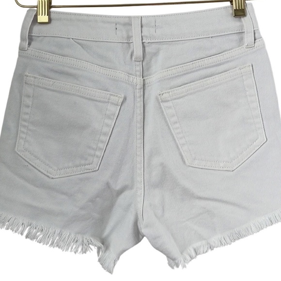 Just USA NWOT High Rise Distressed Denim Shorts Size XS - Picture 5 of 8